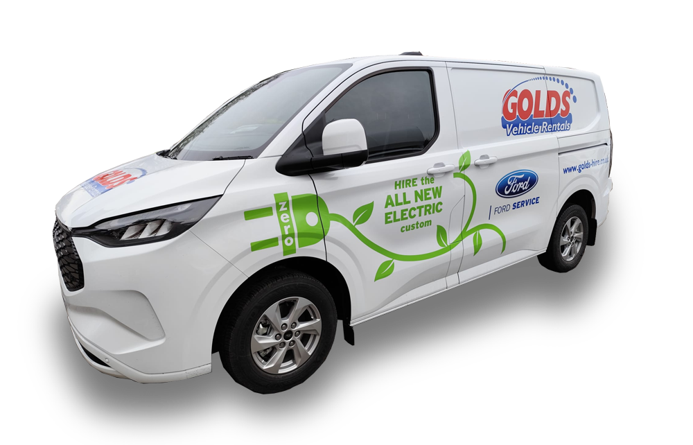 NEW Ford Transit All-Electric E-Transit Custom Limited